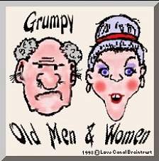 Grumpy Old Men & Women and their pets, click on the image to join the ring